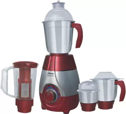 Inalsa Passion Plus 750 W Mixer Grinder (4 Jars, Red, Grey) Inalsa Passion Plus 750 W Mixer Grinder (4 Jars, Red, Grey)